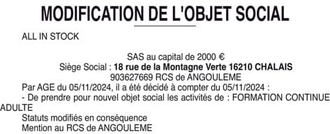 Contenu publication