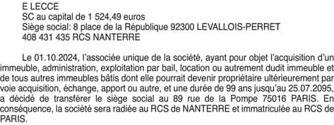 Contenu publication