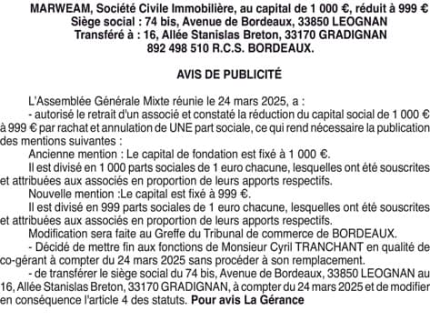 Contenu publication