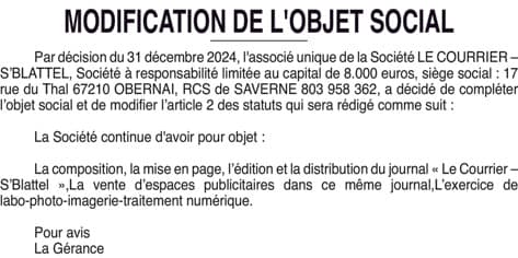 Contenu publication