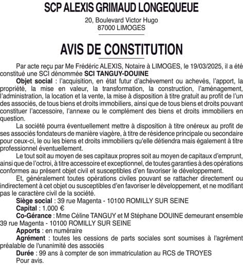 Contenu publication