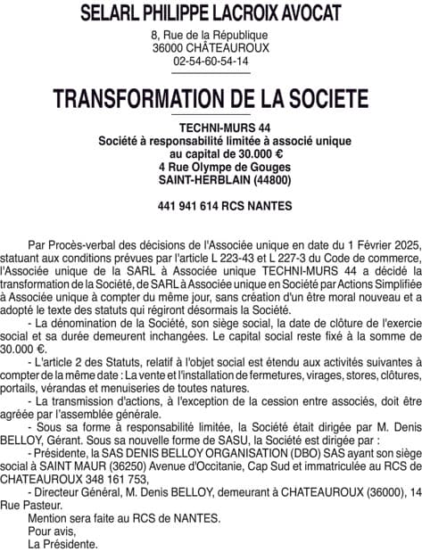 Contenu publication