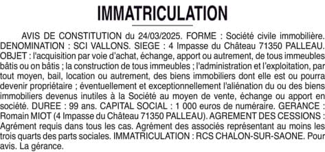 Contenu publication