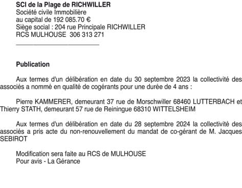Contenu publication
