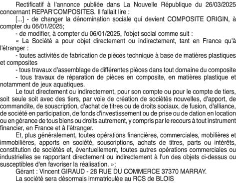 Contenu publication