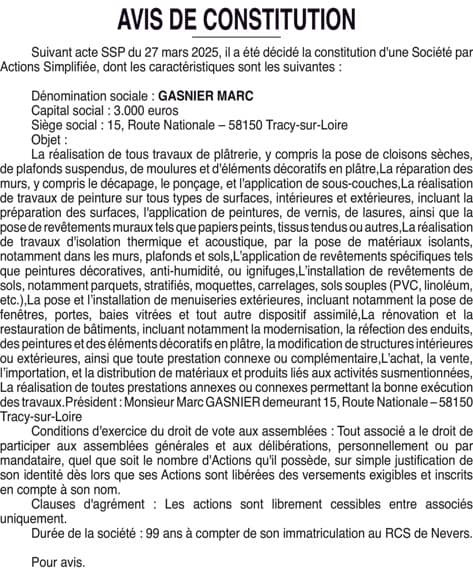 Contenu publication