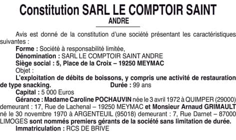 Contenu publication