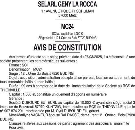 Contenu publication
