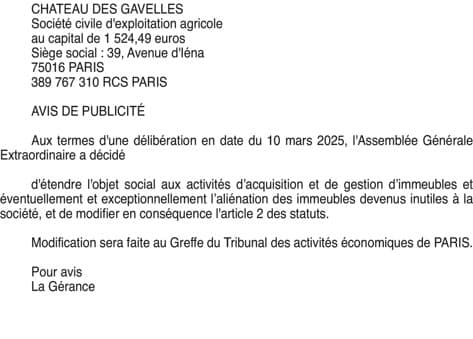 Contenu publication