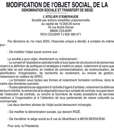 Contenu publication