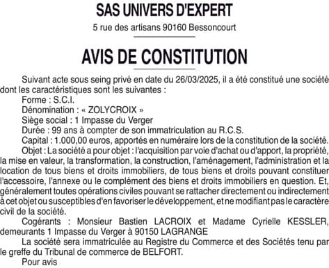 Contenu publication