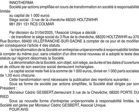 Contenu publication