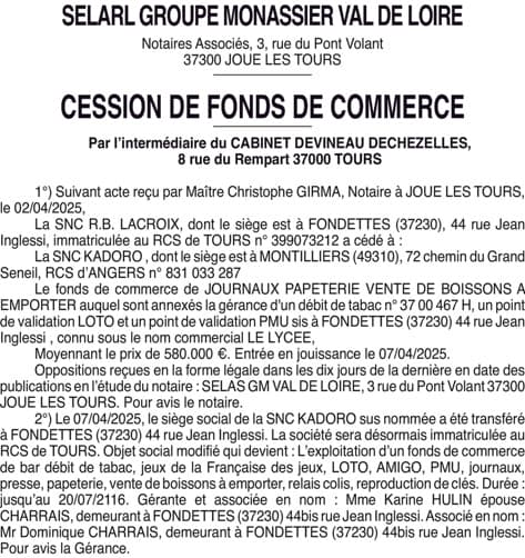 Contenu publication