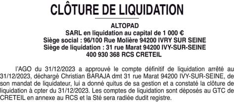 Contenu publication