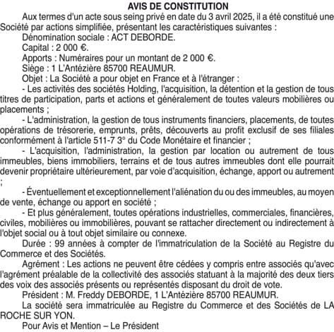 Contenu publication