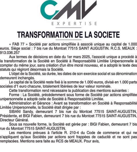 Contenu publication