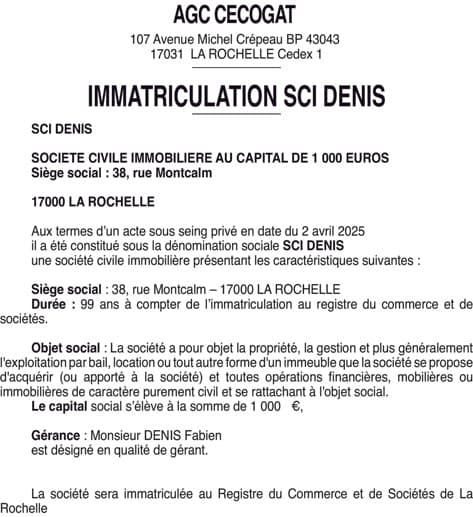 Contenu publication