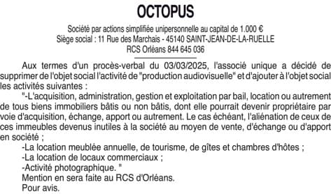 Contenu publication