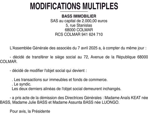 Contenu publication