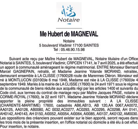 Contenu publication