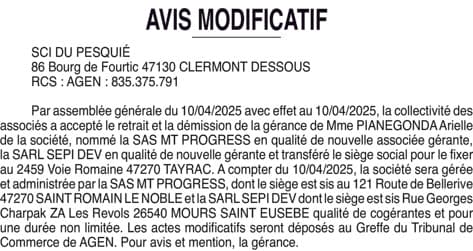 Contenu publication