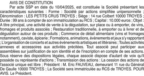 Contenu publication