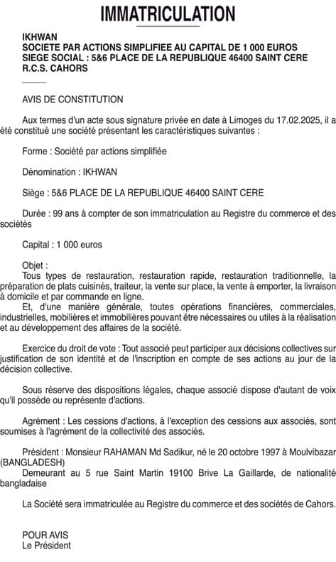 Contenu publication