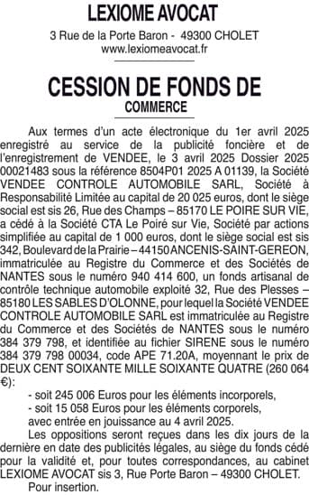 Contenu publication