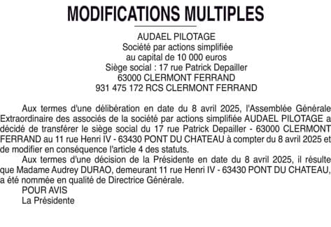 Contenu publication