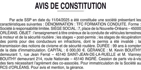 Contenu publication