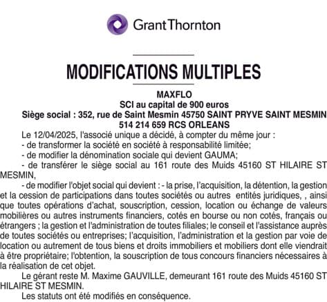Contenu publication