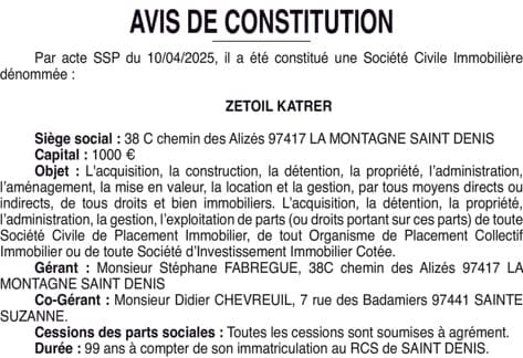 Contenu publication