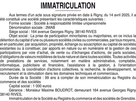 Contenu publication
