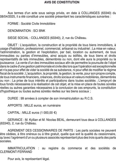 Contenu publication