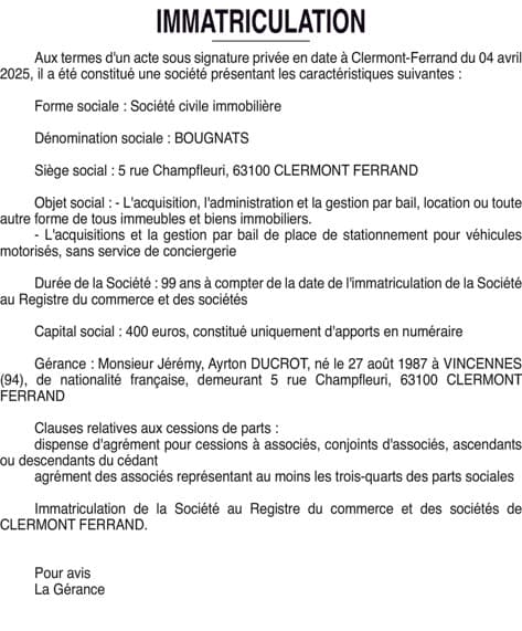 Contenu publication