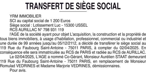 Contenu publication