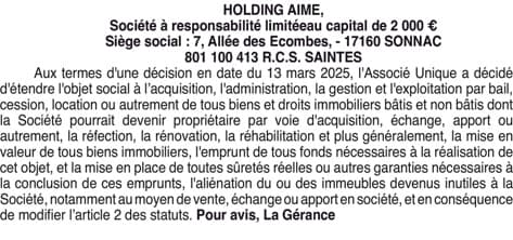 Contenu publication