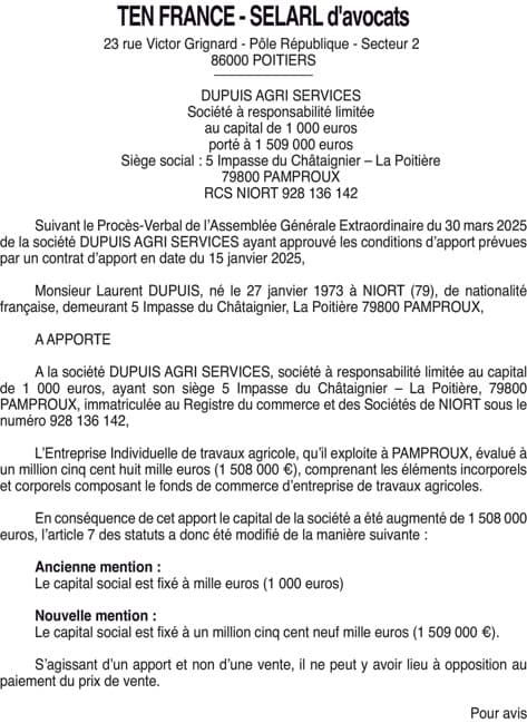 Contenu publication