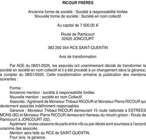 Contenu publication