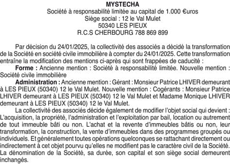 Contenu publication