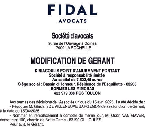 Contenu publication