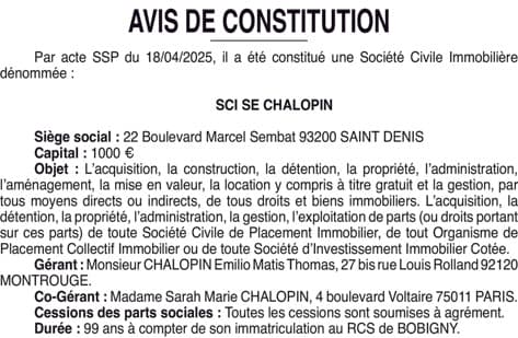 Contenu publication