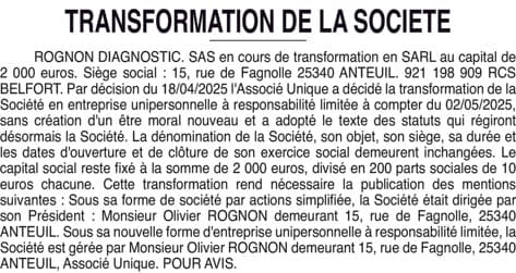 Contenu publication