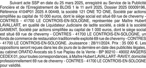 Contenu publication
