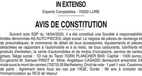 Contenu publication