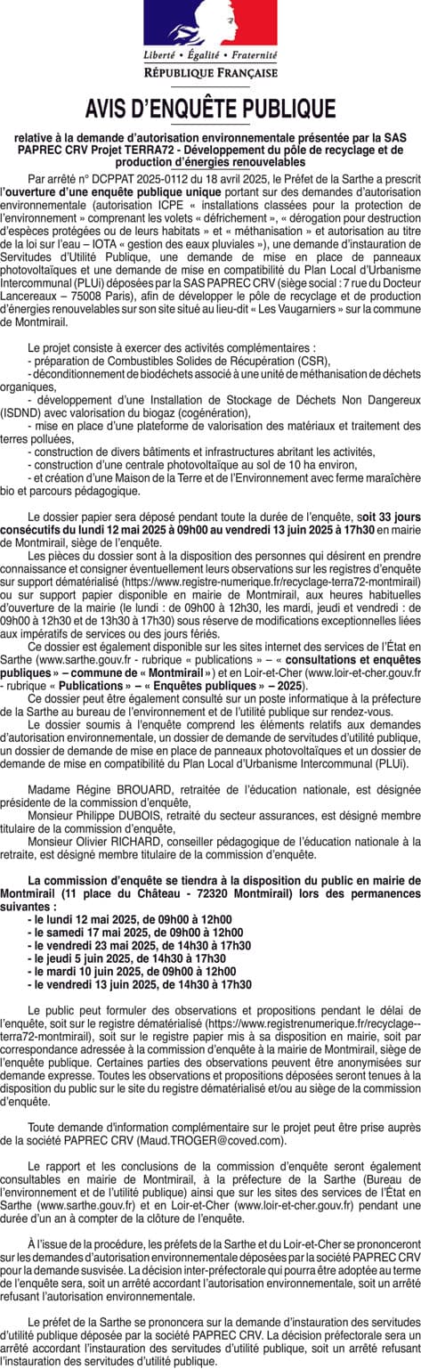 Contenu publication