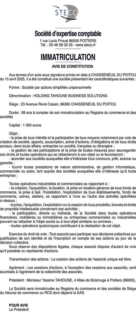 Contenu publication