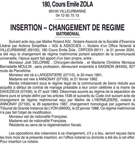 Contenu publication