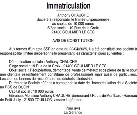 Contenu publication
