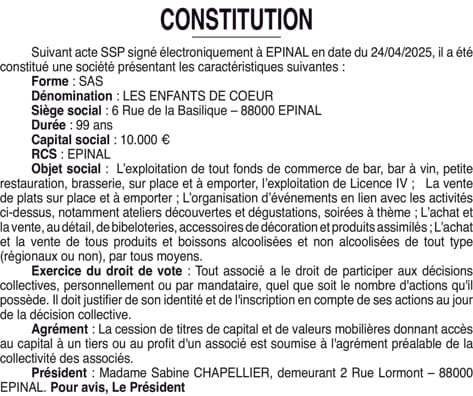 Contenu publication